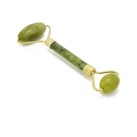 Real Jade Roller & Gua Sha Facial Massage Set